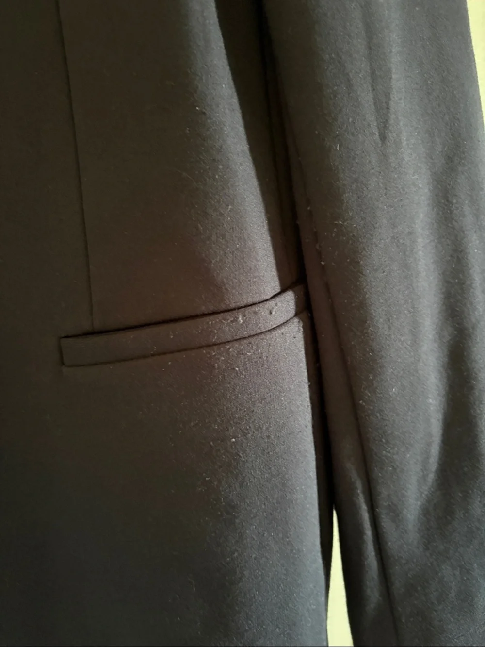 Spanx Blazer Womens Navy  The Perfect Blazer Single Button Stretch Ponte - XL